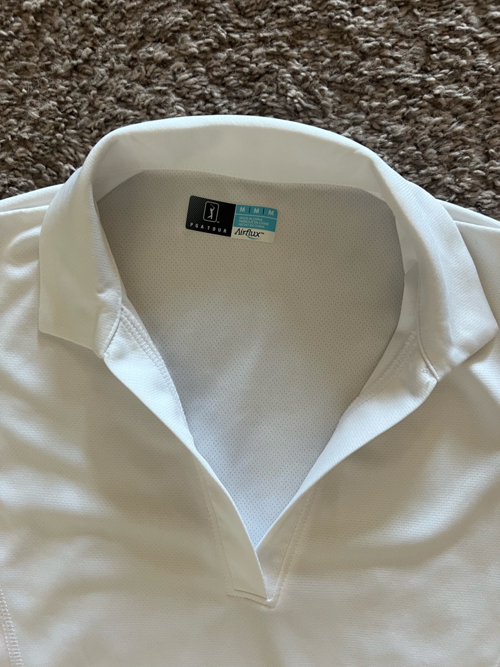 PGA Women's White Sleeveless Golf Top - Picture 3 of 6